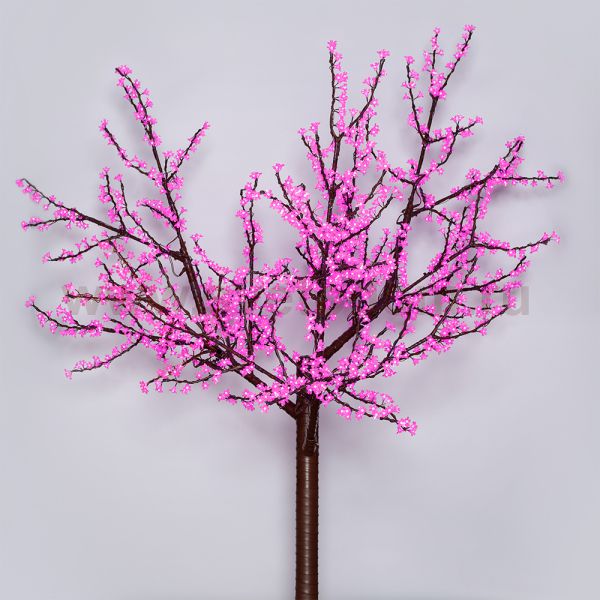 Светодиодное дерево ARD-CHERRY-PRO2-2.4M-1728LED Pink (220V, 210W) Arlight 24746