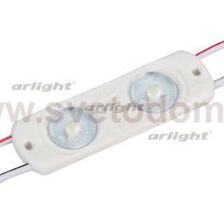 Модуль герметичный CRAFT-2835-2-12V White 170deg (56х17,5mm, 0.8W, IP67) Arlight 24838