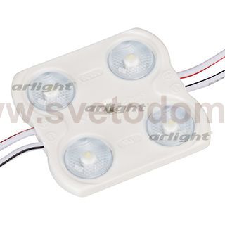 Модуль герметичный CRAFT-2835-4-12V White 170deg (45x43mm, 1.6W, IP67) Arlight 24840