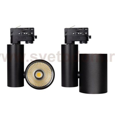 Светильник LGD-SHOP-4TR-R100-40W Warm3000 (BK, 24 deg) Arlight 26284