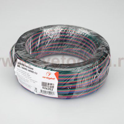 Шлейф питания ARL-18AWG-4Wire-CU Arlight 26352