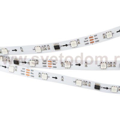 Лента SPI 2-5000 12V RGB (5060, 150 LED x3) Arlight 26368