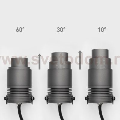 Светильник ALT-RAY-ZOOM-R61-12W Warm3000 (DG, 10-60 deg, 230V) Arlight 26447