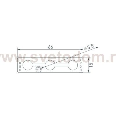 Модуль герметичный ARL-ORION-R07-12V RGB (5050, 3 LED) Arlight 26540