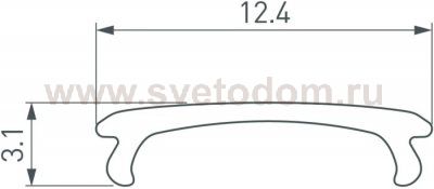 Экран ALM-W13-2000 FROST полуматовый Arlight 26748