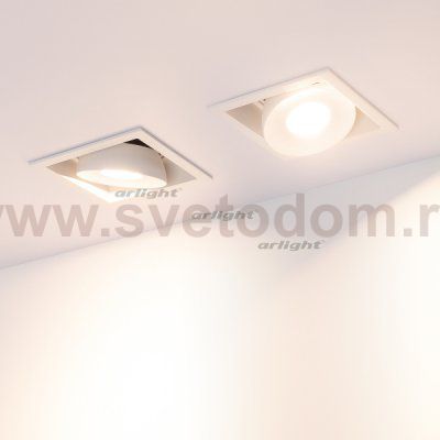 Светильник CL-SIMPLE-S80x80-9W Warm3000 (WH, 45 deg) Arlight 26874