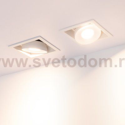 Светильник CL-SIMPLE-S80x80-9W Warm3000 (WH, 45 deg) Arlight 26874