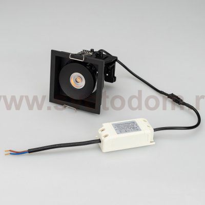 Светильник CL-SIMPLE-S80x80-9W Day4000 (BK, 45 deg) Arlight 26875