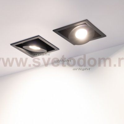 Светильник CL-SIMPLE-S80x80-9W Day4000 (BK, 45 deg) Arlight 26875