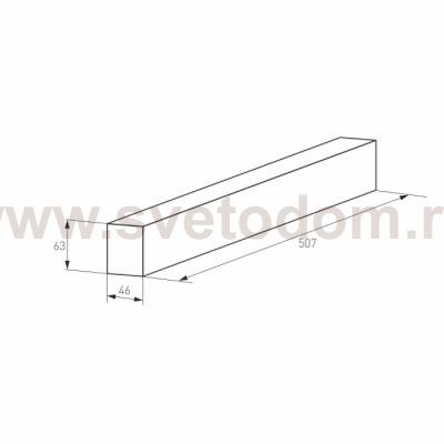 Трек MAG-TRACK-4563-500 (BK) Arlight 26902