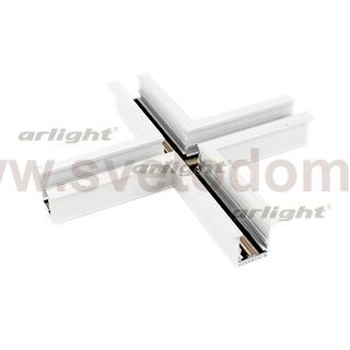 Коннектор крестовой MAG-CON-4560-F-X90 (WH) Arlight 26922