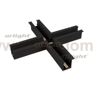 Коннектор крестовой MAG-CON-4560-F-X90 (BK) Arlight 26923
