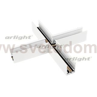 Коннектор крестовой MAG-CON-4563-X90 (WH) Arlight 26930