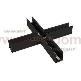 Коннектор крестовой MAG-CON-4563-X90 (BK) Arlight 26931