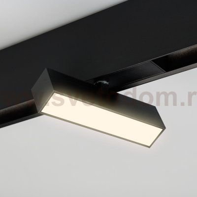 Светильник MAG-FLAT-FOLD-45-S205-6W Day4000 (BK, 100 deg, 24V) Arlight 26988