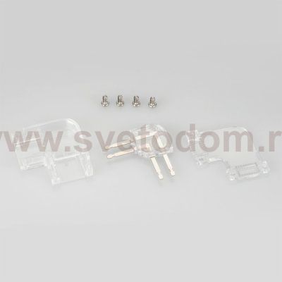 Коннектор угловой для ленты ARL-50000PV (15.5x6mm) прозрачный Arlight 27062