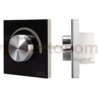 Панель Rotary SMART-P28-DIM Black (12-24V, 2.4G) Arlight 27102