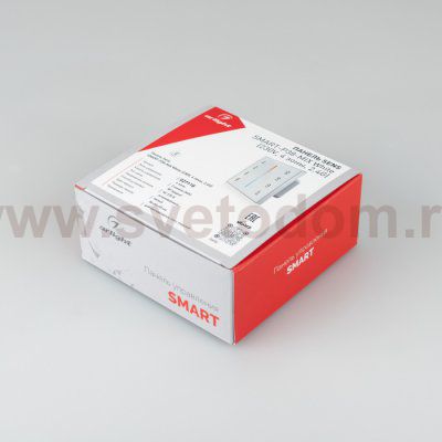 Панель Sens SMART-P38-MIX White (230V, 4 зоны, 2.4G) (Arlight, IP20 Пластик, 5 лет) Arlight 27118