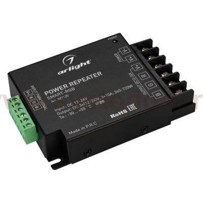 Усилитель SMART-RGB (12-24V, 3x10A) Arlight 27125