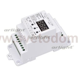 Декодер SMART-K23-DMX512-DIN (12-24V, 3x6A) Arlight 27126