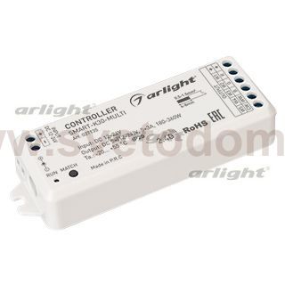 Контроллер SMART-K30-MULTI (12-24V, 5x3A, RGB-MIX) Arlight 27135