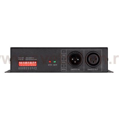 Декодер ARL-7022-DMX (12-24V, 3x8A, DMX512, XLR3) Arlight 27144