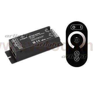 Диммер ARL-3022-OVAL-DIM Black (12-24V, 1x25A, ПДУ, RF) Arlight 27150