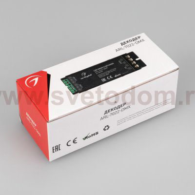 Декодер ARL-7022-DMX (12-24V, 1x25A, DMX512) Arlight 27152