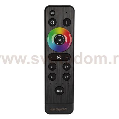 Пульт ARL-1022-SIRIUS-RGBW Black (4 зоны, 2.4G) (Arlight, IP20 Пластик, 3 года) Arlight 27154