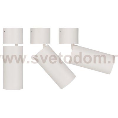 Светильник SP-POLO-SURFACE-FLAP-R65-8W Day4000 (WH-WH, 40 deg) (Arlight, IP20 Металл, 5 лет) Arlight 27528