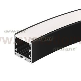 Профиль SL-ARC-3535-D800-A90 BLACK (630мм, дуга 1 из 4) Arlight 27638