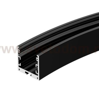 Профиль SL-ARC-3535-D800-A45 BLACK (320мм, дуга 1 из 8) Arlight 27640