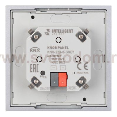 INTELLIGENT ARLIGHT Панель KNX-223-8-GREY (BUS) Arlight 27962