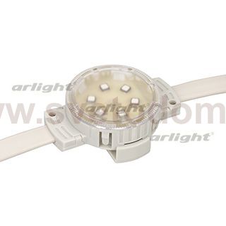 Флэш-модуль SOLEX-DMX-D40-6LED-24V RGB с держателем Arlight 27985