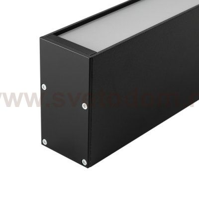 Профиль с экраном SL-LINE-3667-2500 BLACK+OPAL Arlight 27987