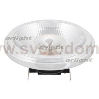 Лампа AR111-UNIT-G53-12W-Warm3000 (Reflector, 24 deg, 12V) Arlight 28011