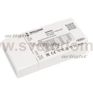 INTELLIGENT ARLIGHT Диммер DALI-201-40W-SUF (230V, 350-1400mА) Arlight 28089
