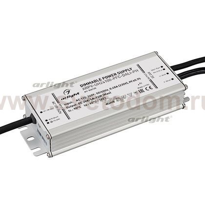 Блок питания ARPV-UH24120-PFC-DALI-PH (24V, 5.0A, 120W) (Arlight, IP67 Металл, 7 лет) Arlight 28107
