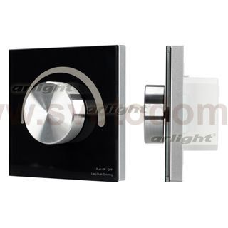Панель Rotary SMART-P39-DIM Black (100-240V, 1.2A, TRIAC) Arlight 28109