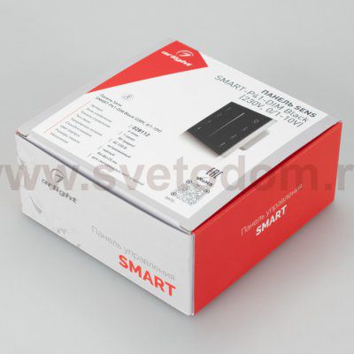 Панель Sens SMART-P41-DIM Black (230V, 0/1-10V) Arlight 28112
