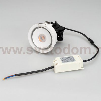 Светильник CL-SIMPLE-R78-9W Day4000 (WH, 45 deg) Arlight 28146