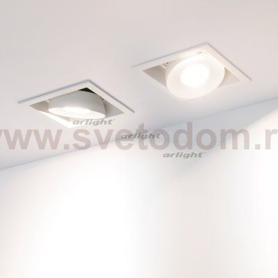 Светильник CL-SIMPLE-S80x80-9W Day4000 (WH, 45 deg) Arlight 28148