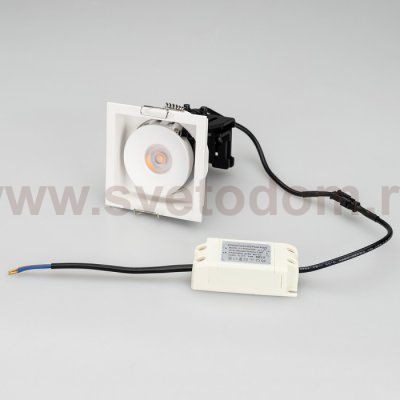 Светильник CL-SIMPLE-S80x80-9W Day4000 (WH, 45 deg) Arlight 28148