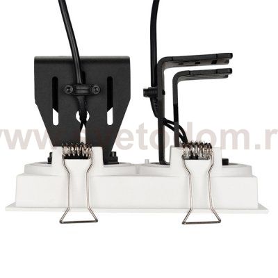 Светильник CL-SIMPLE-S148x80-2x9W Day4000 (WH, 45 deg) Arlight 28150