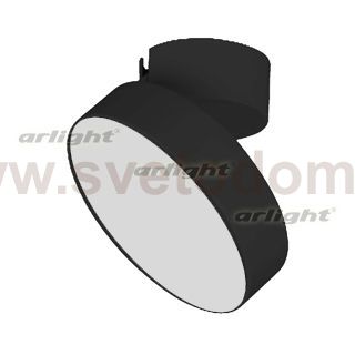 Светильник SP-RONDO-FLAP-R175-16W Warm3000 (BK, 110 deg) (Arlight, IP40 Металл, 3 года) Arlight 28164