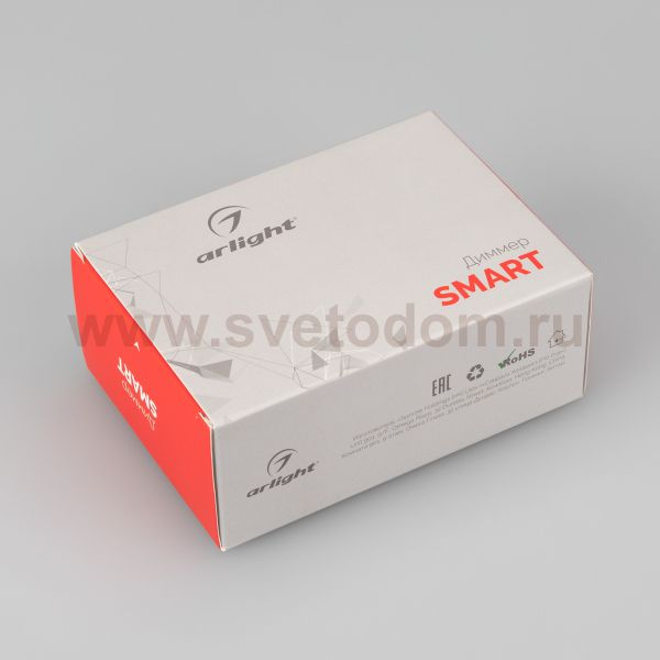 Диммер SMART-D6-DIM (12-24V, 1x20A, 2.4G) (Arlight, IP20 Металл, 5 лет) Arlight 28175