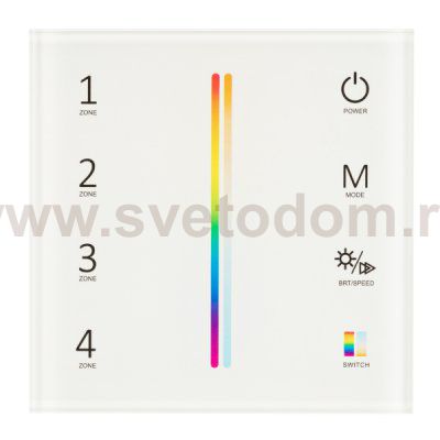 Панель Sens SMART-P55-MULTI White (3V, 4 зоны, 2.4G) (Arlight, IP20 Пластик, 5 лет) Arlight 28309