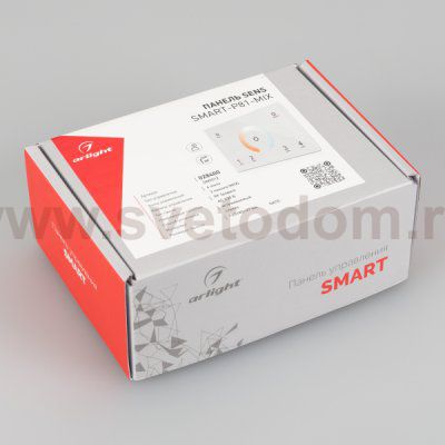 Панель Sens SMART-P81-MIX White (230V, 4 зоны, 2.4G) (Arlight, IP20 Пластик, 5 лет) Arlight 28400