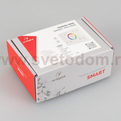 Панель Sens SMART-P83-RGB White (230V, 4 зоны, 2.4G) (Arlight, IP20 Пластик, 5 лет) Arlight 28402