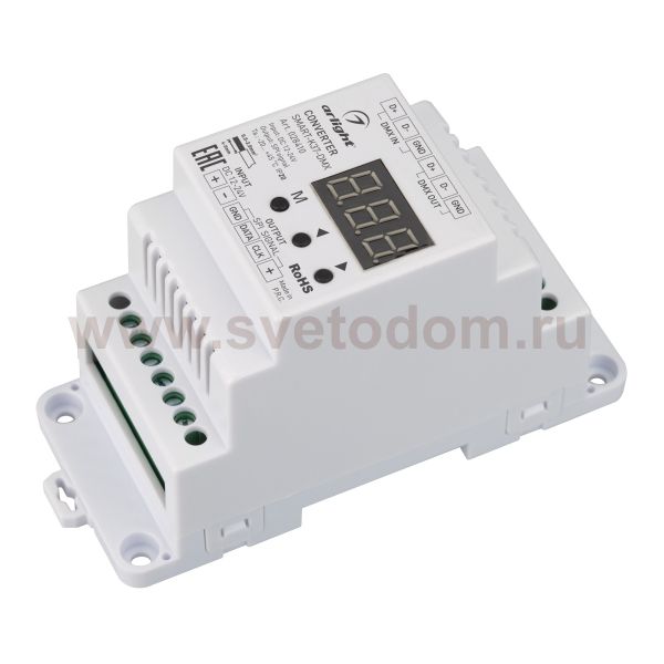 Конвертер сигнала DMX512 в SPI Arlight 28410